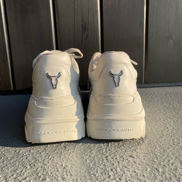 WINDSOR SMITH carte white sneakers size US10 - Picture 12 of 13